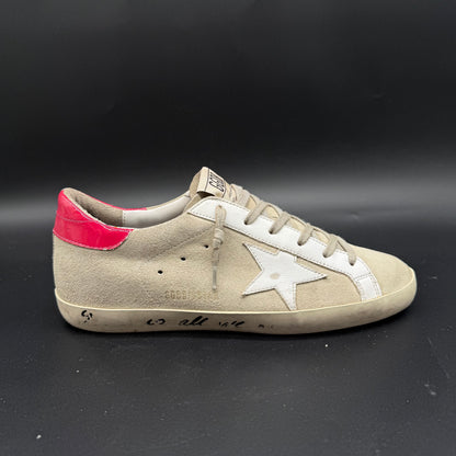 Golden Goose Superstar - Blanc Beige Fuschia C1336