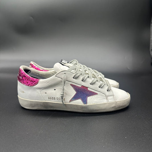 Golden Goose Superstar - Rose/ Blanc ▪️