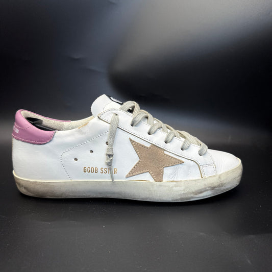 Golden Goose Superstar - Blanc/Rose ◾️