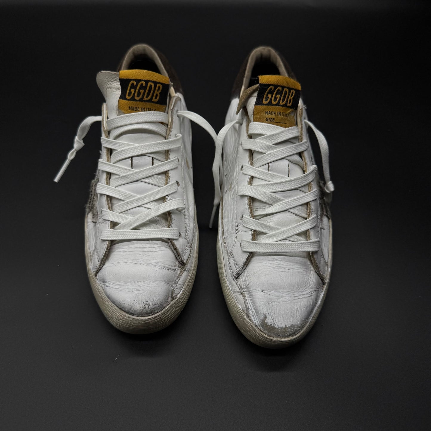 Golden Goose Superstar - Blanc/ Animal ▫️