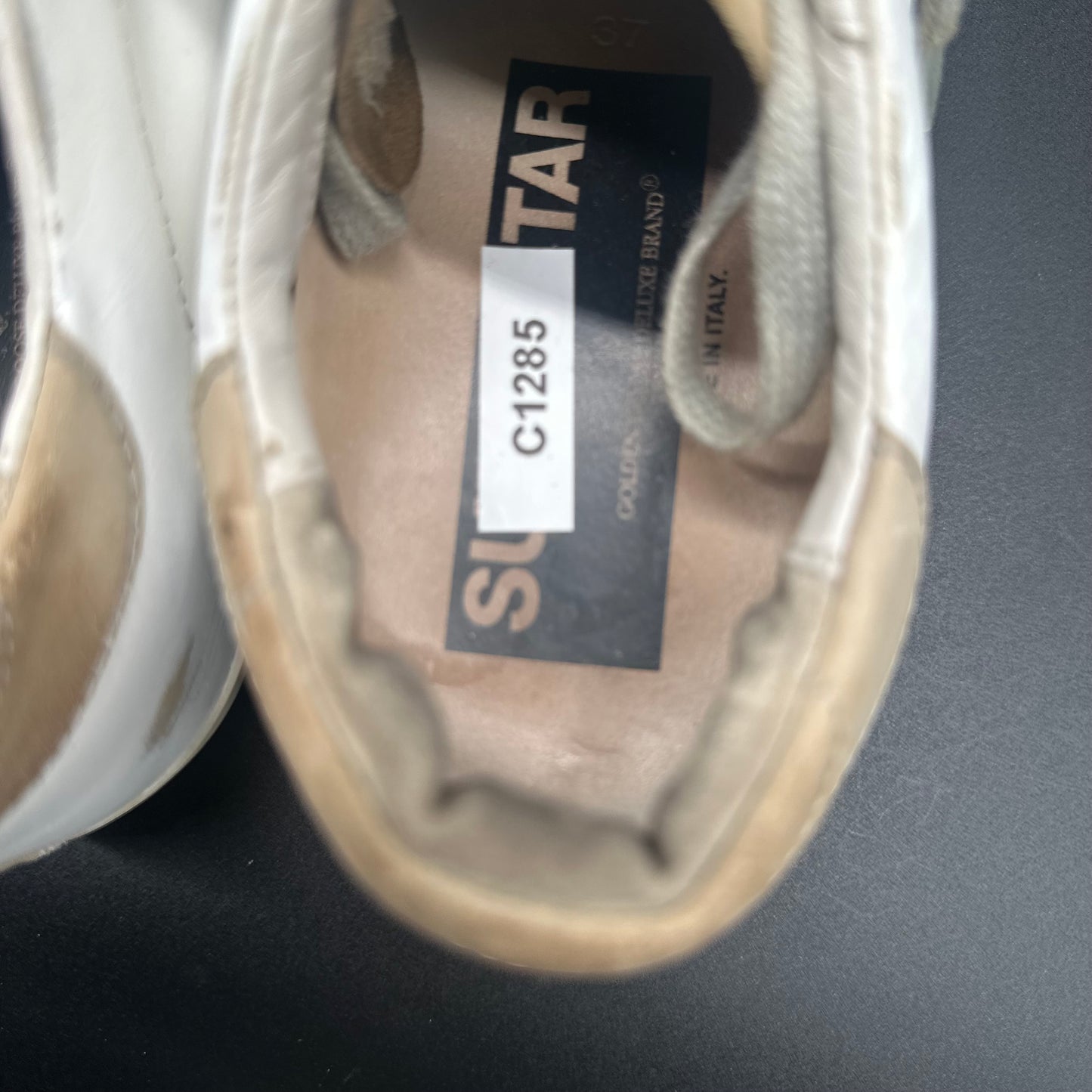 Golden Goose Superstar - Blanc Beige C1285