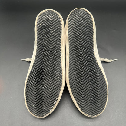 Golden Goose Superstar - Blanc Noir Or Paillettes P434