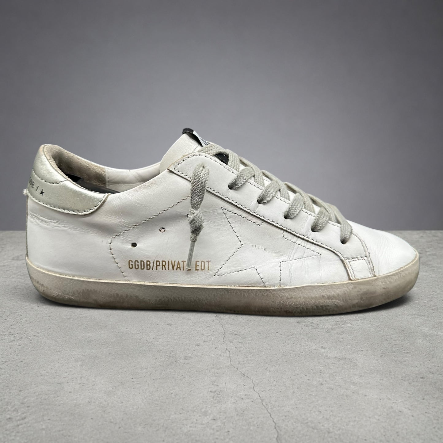 Golden Goose Superstar - Blanc Or C1380