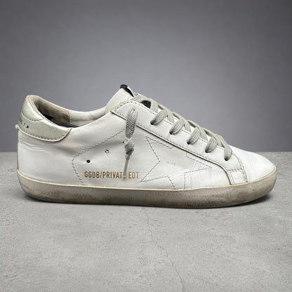 Golden Goose Superstar - Blanc Or C1380