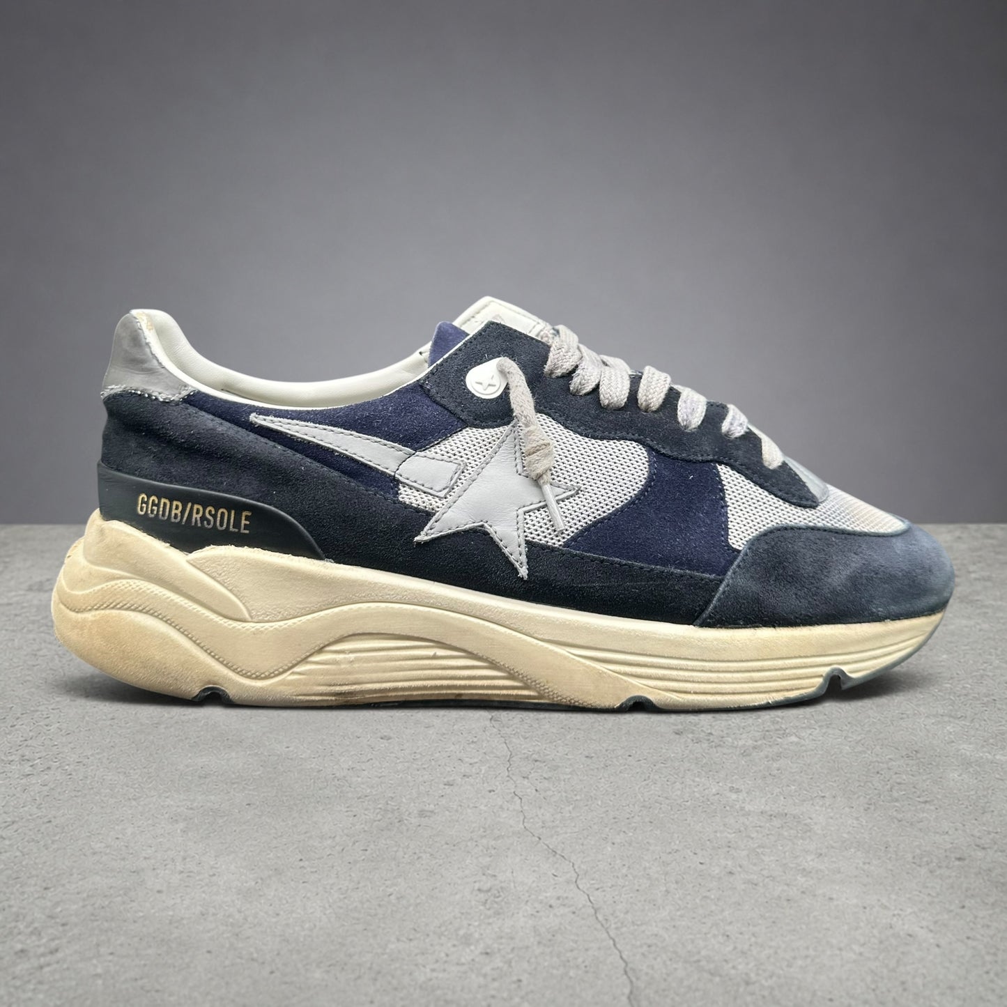 Golden Goose Running - Bleu Gris C1216