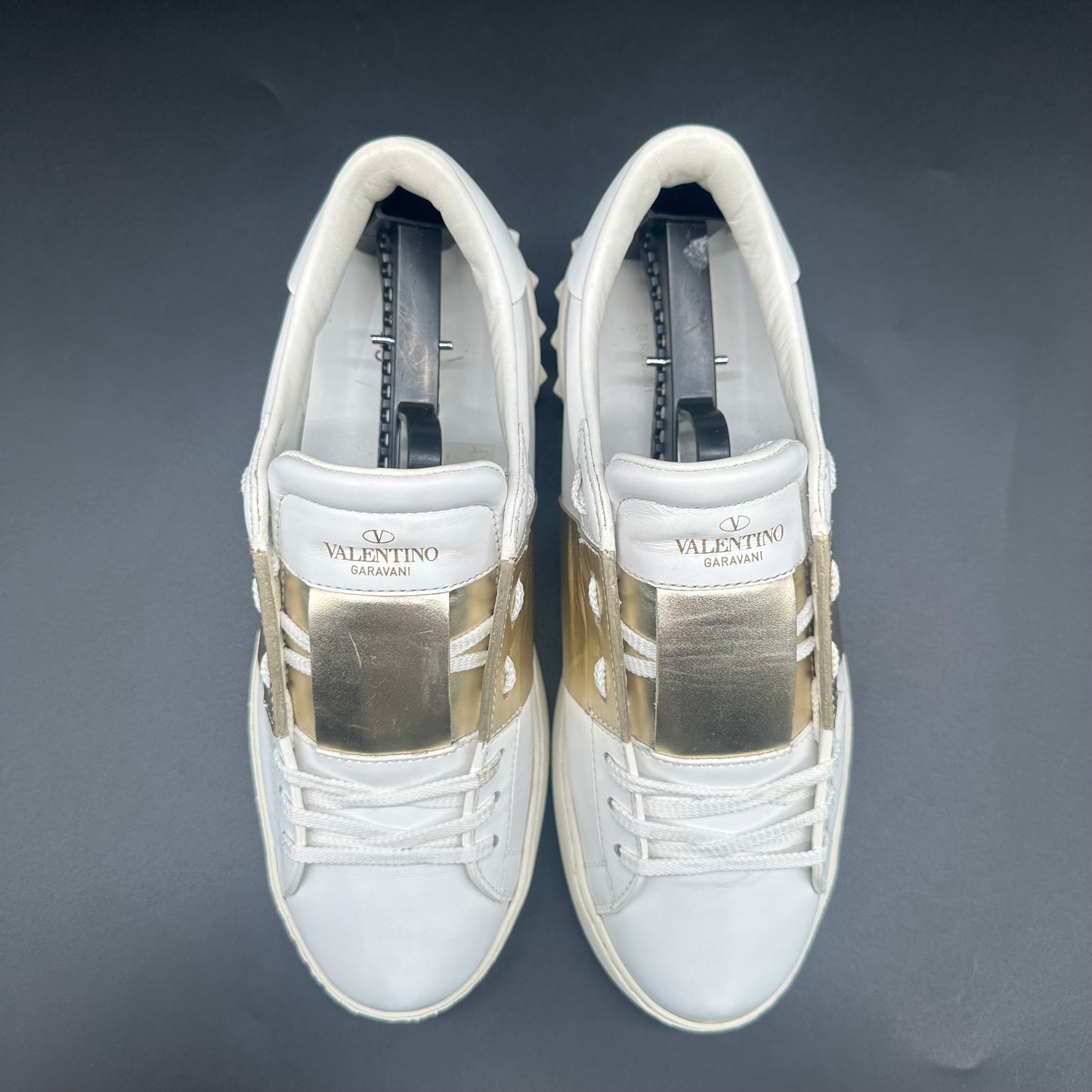 Valentino Open - Blanc Or C1239