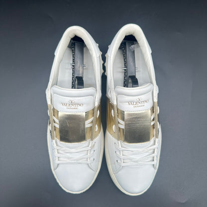 Valentino Open - Blanc Or C1239