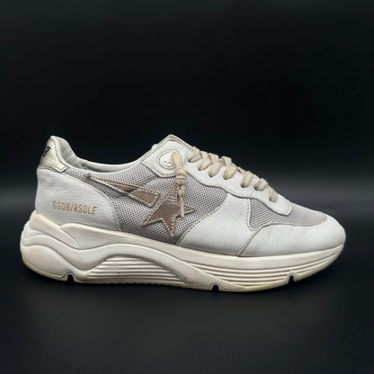 Golden Goose Running - Blanc Or C1322