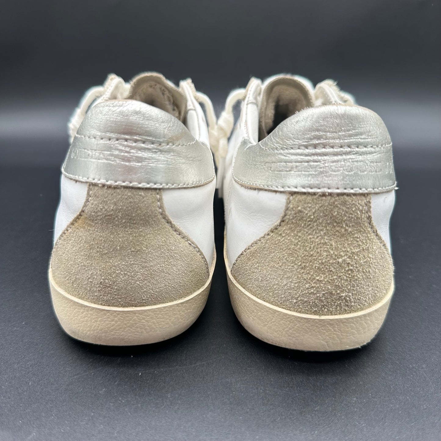 Golden Goose Superstar - Blanc Rose Argent C1310