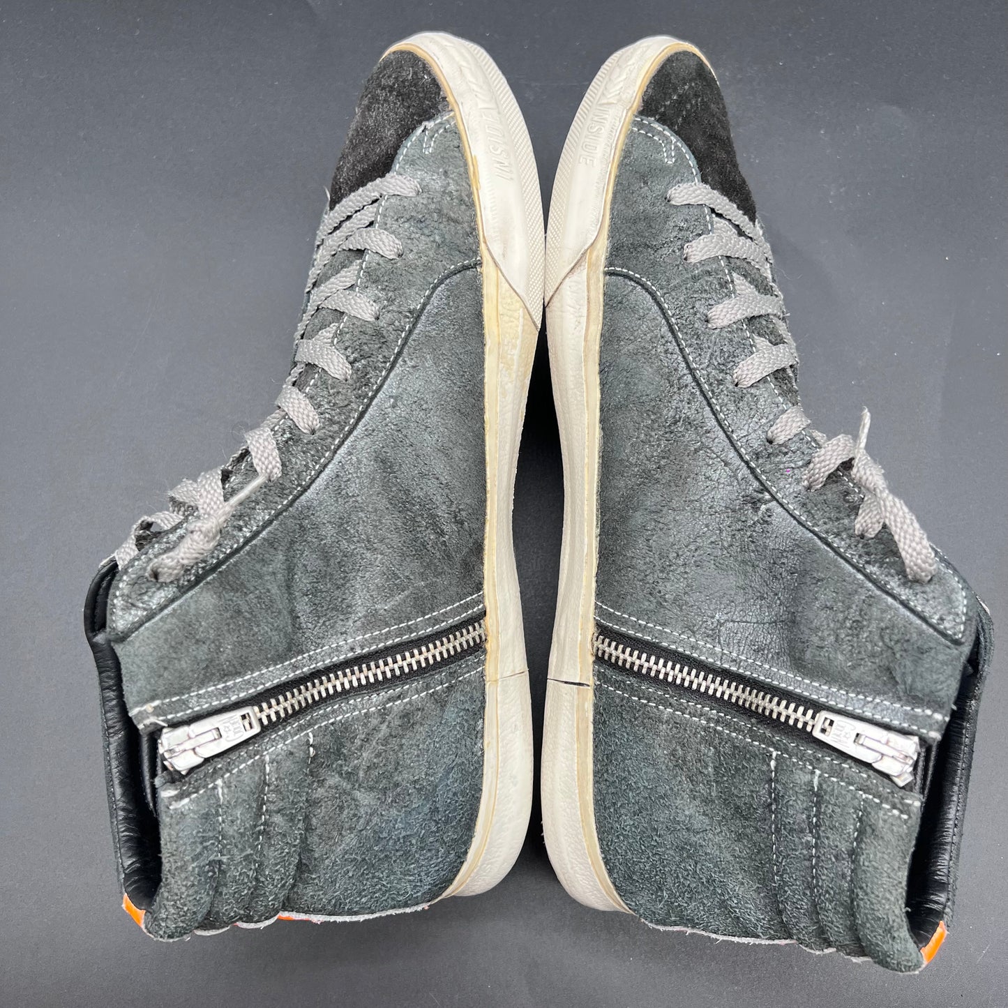 Golden Goose Slide - Noir Gris Blanc Orange K16