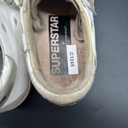 Golden Goose Superstar - Blanc Or Beige C1245