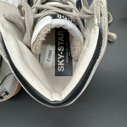 Golden Goose Skystar - Blanc Noir C1089