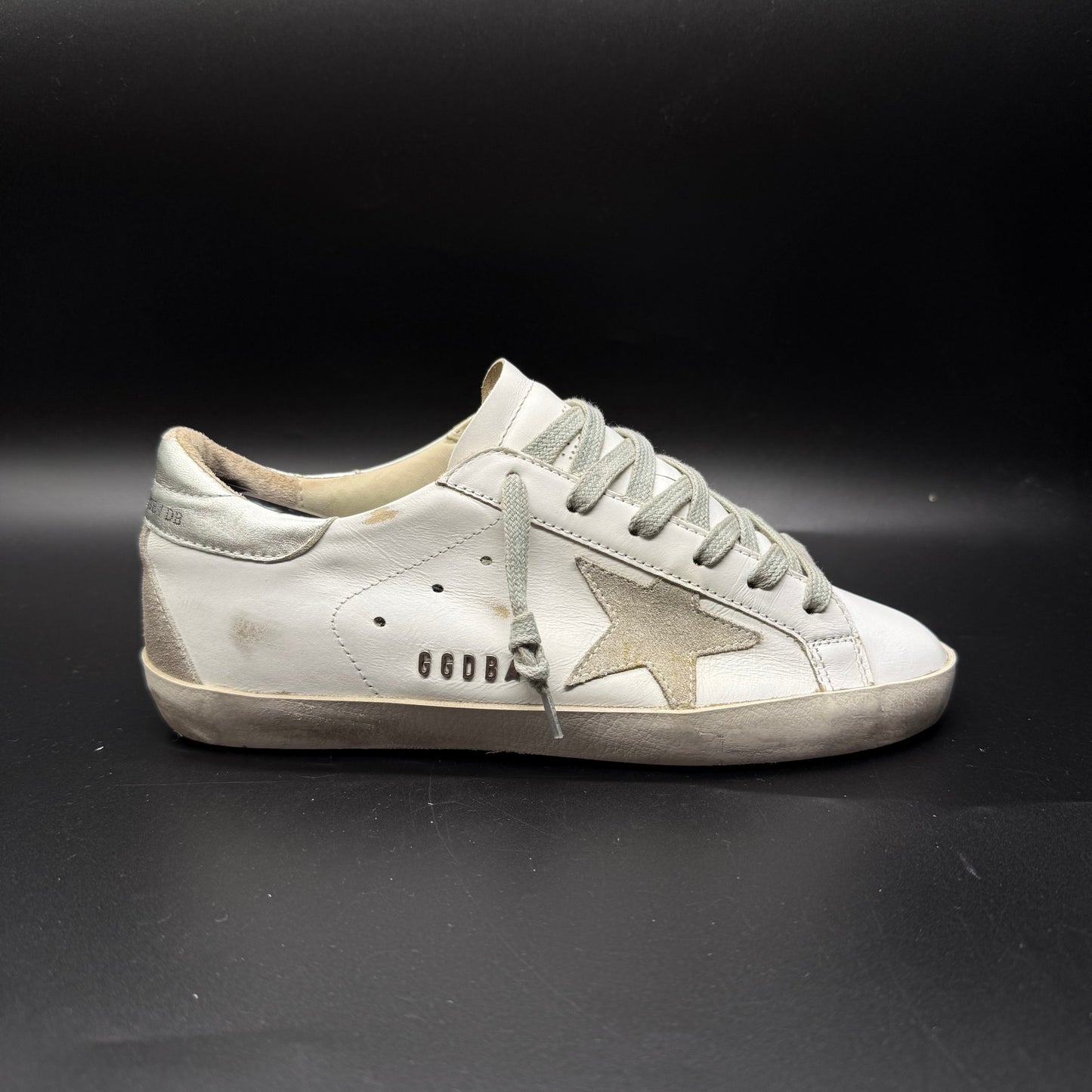 Golden Goose Superstar - Blanc/Argent ◾️