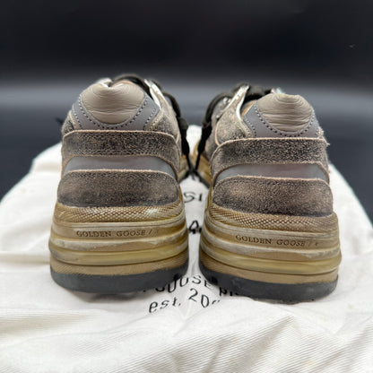 Golden Goose Dad-Star - Kaki Marron K57