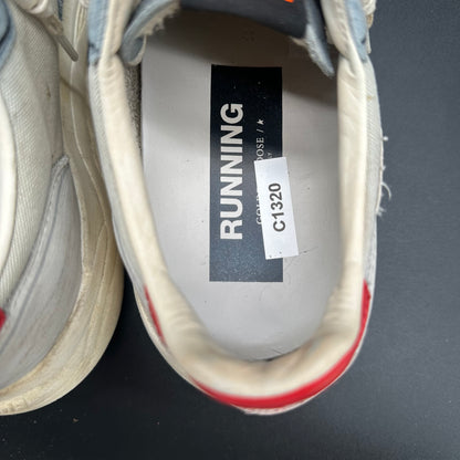 Golden Goose Running - Gris Bleu Blanc Rouge C1320