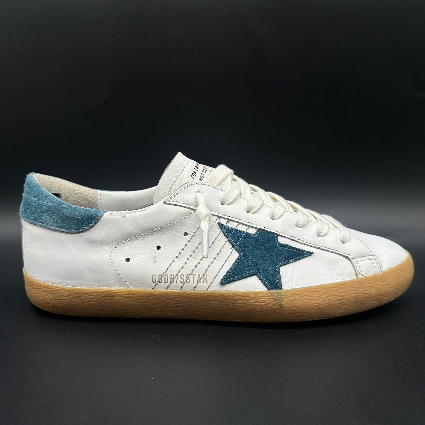 Golden Goose Superstar - Blanc Bleu K33