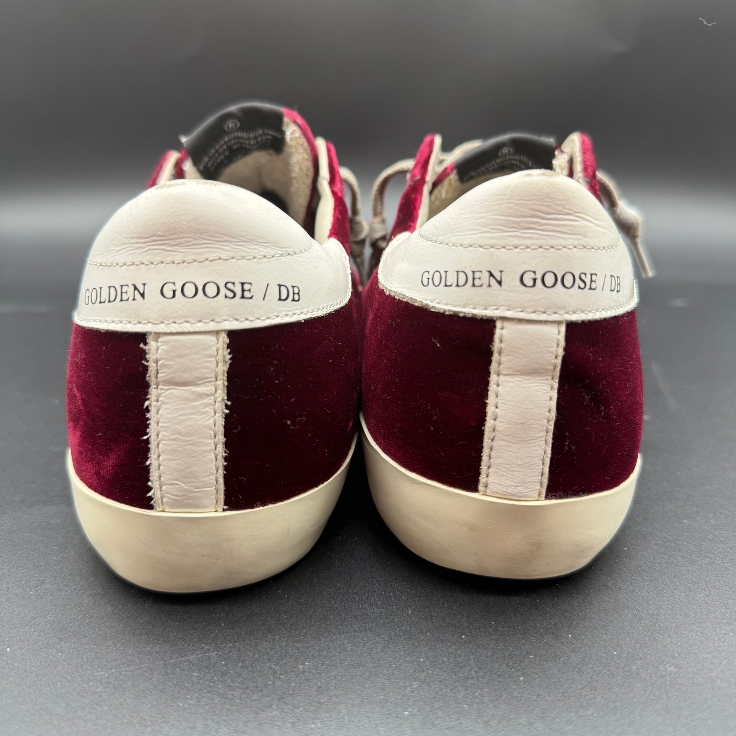 Golden Goose Superstar - Bordeaux Blanc J037