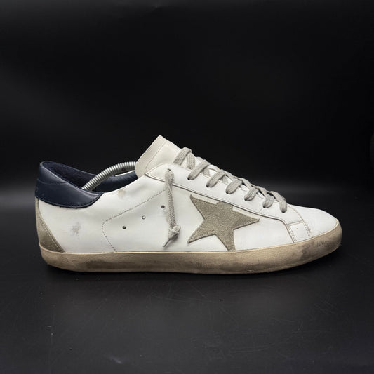 Golden Goose Superstar - Blanc Bleu Marine