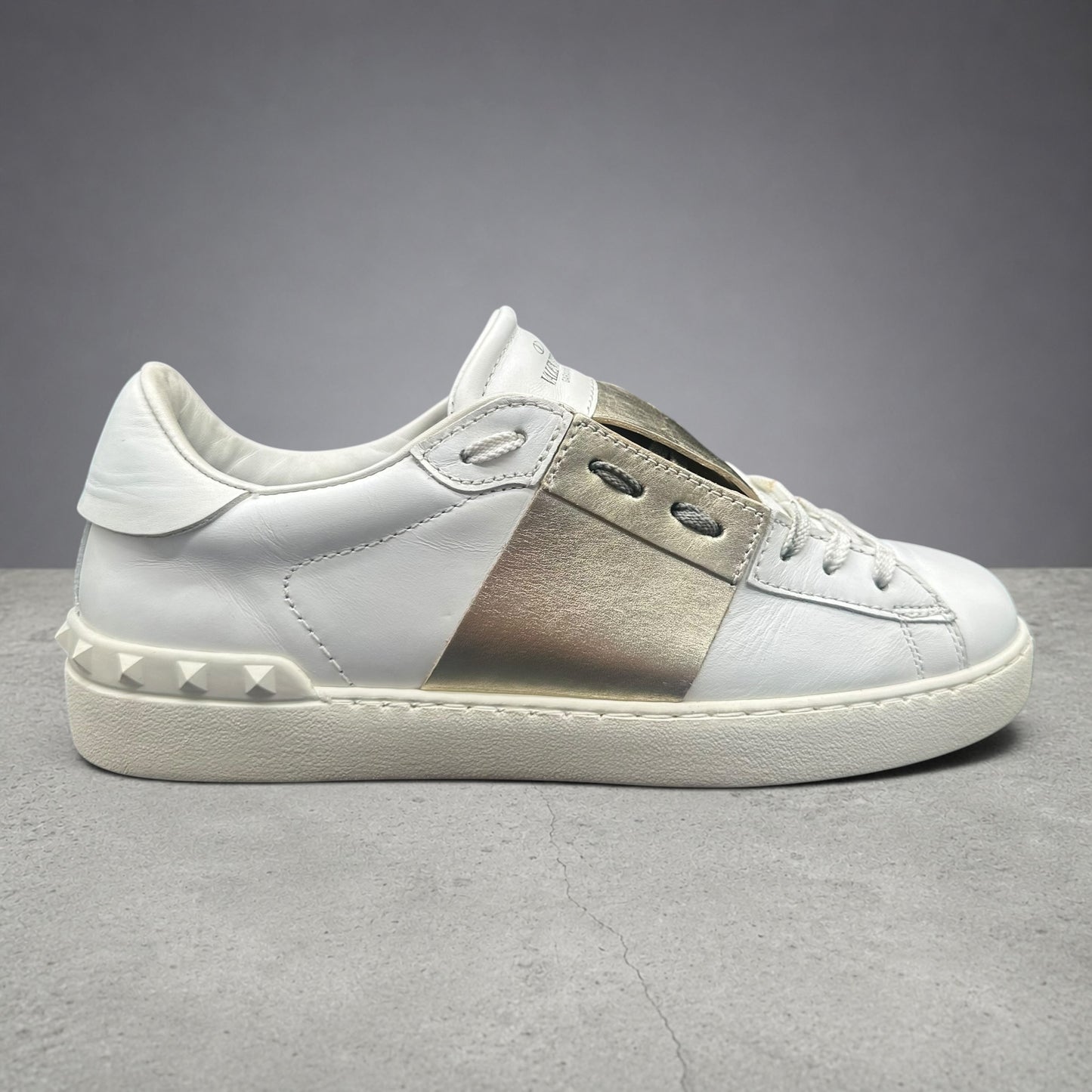 Valentino Open - Blanc Or C1396