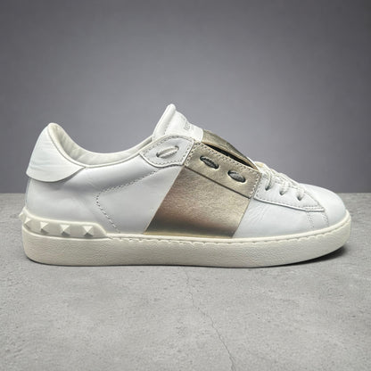 Valentino Open - Blanc Or C1396