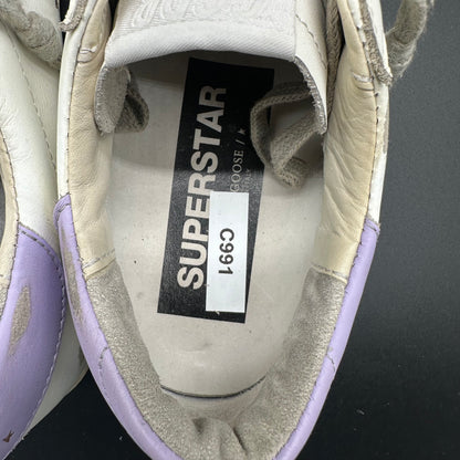Golden Goose Superstar - Blanc Noir Violet C991
