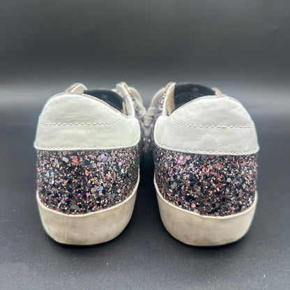 Golden Goose Superstar - Blanc Beige Paillettes K15
