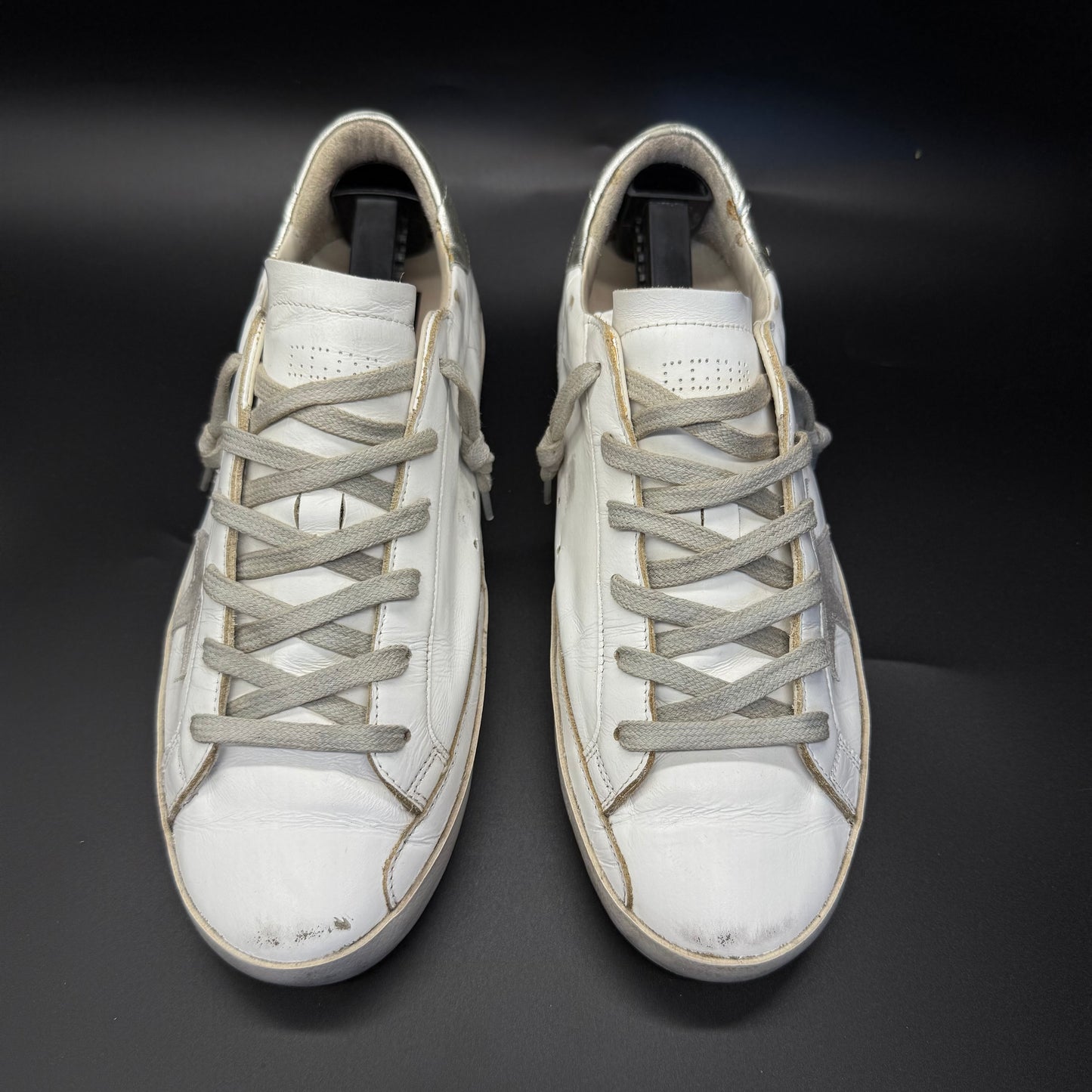 Golden Goose Superstar - Blanc/Argent ◼️