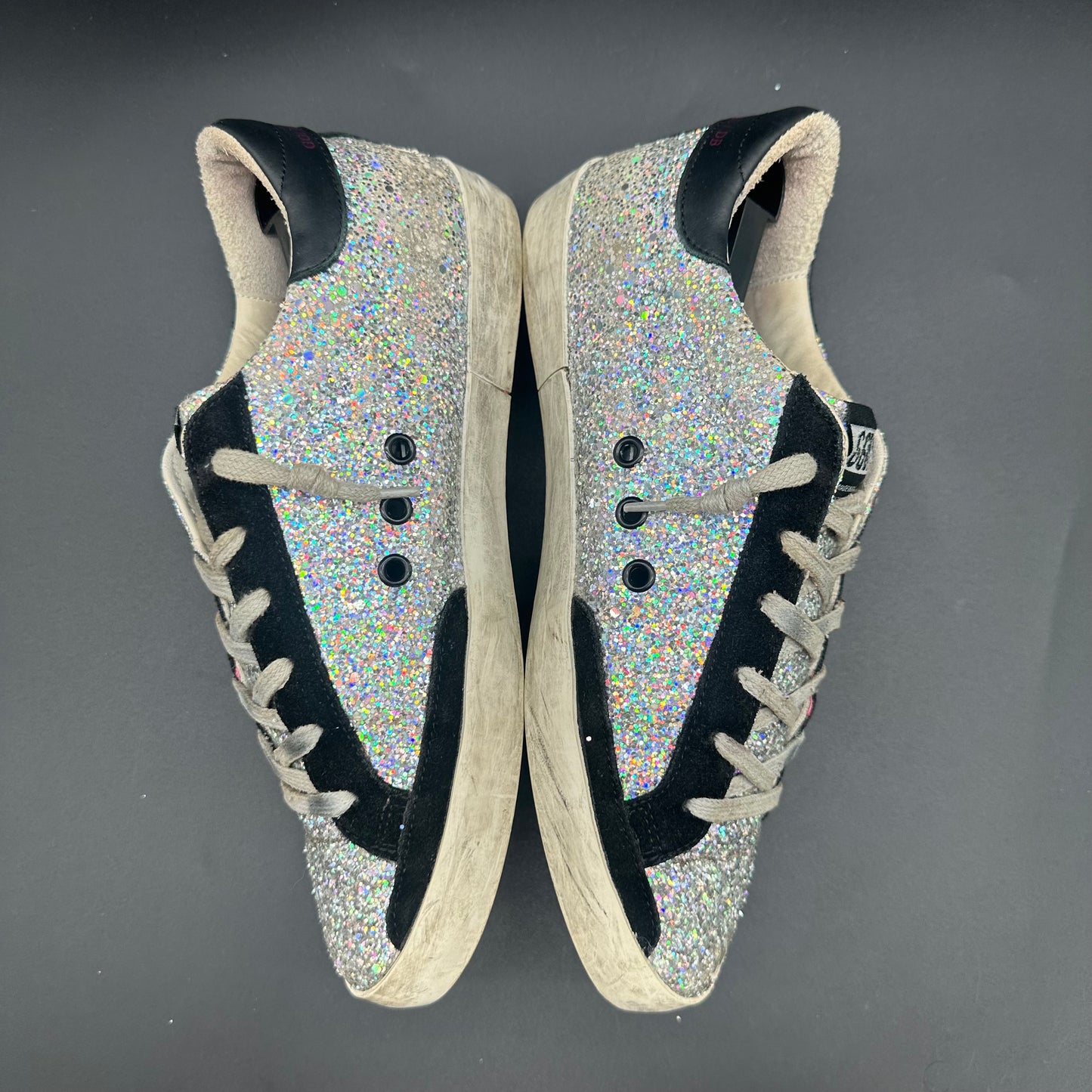 Golden Goose Superstar - Noir Paillettes C1223