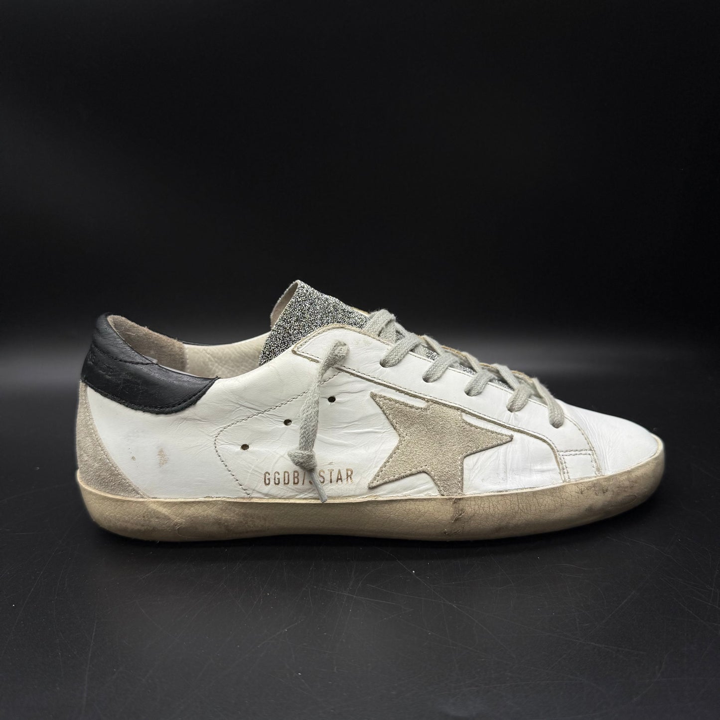 Golden Goose Superstar - Swarovski Blanc Noir Strass