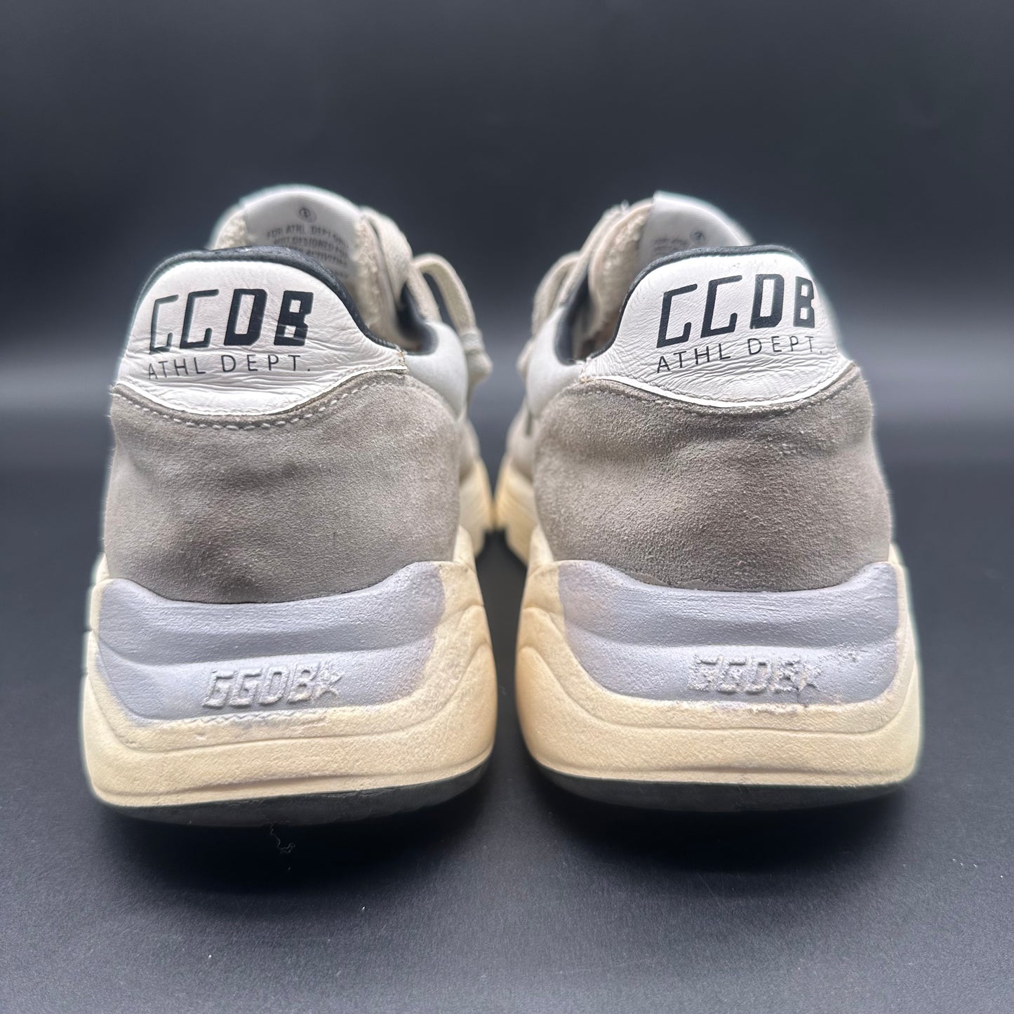 Golden Goose Running - Gris Noir Jaune J030
