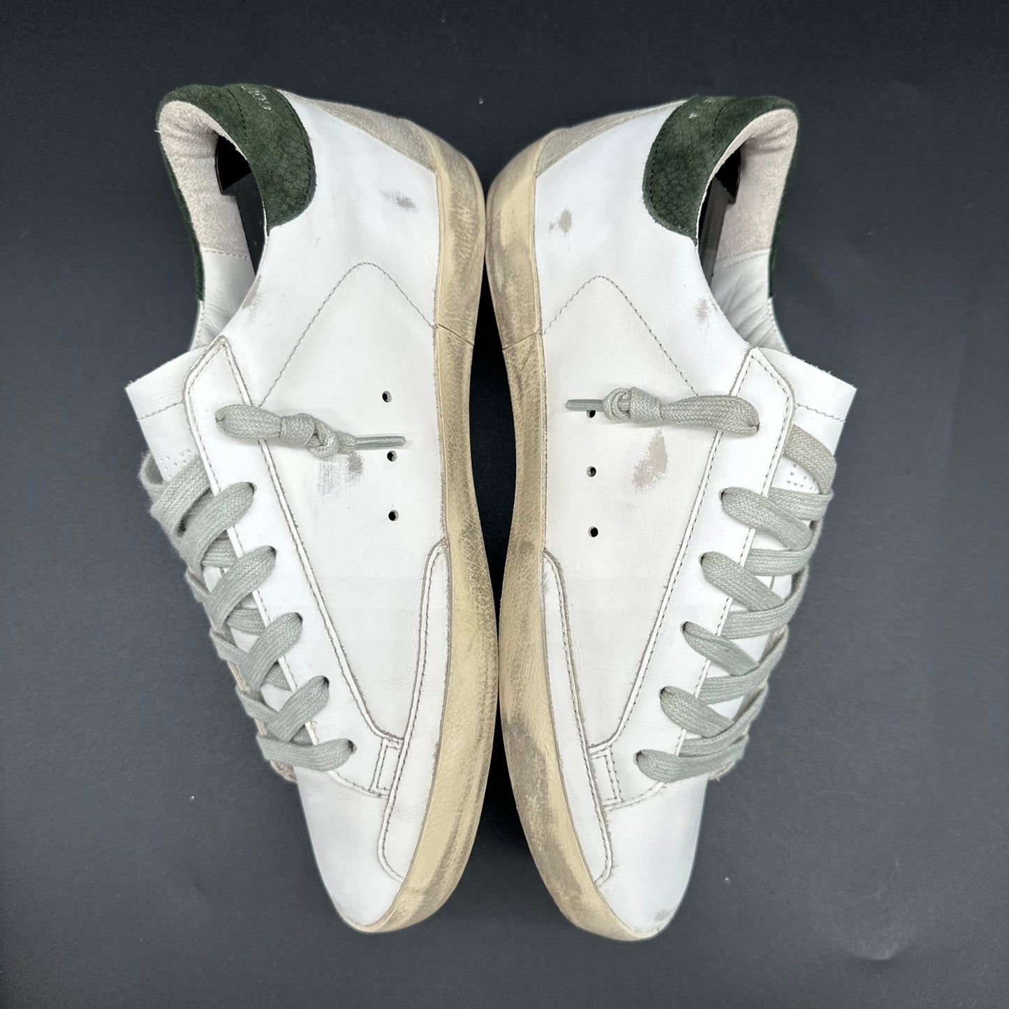 Golden Goose Superstar - Blanc Vert Beige C1313