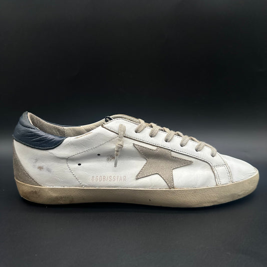 Golden Goose Superstar - Blanc Bleu Zèbre C1253