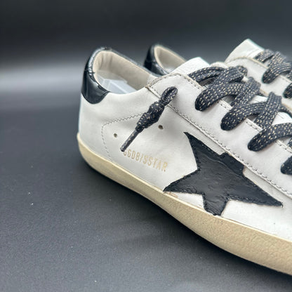 Golden Goose Superstar - Blanc Noir C1238