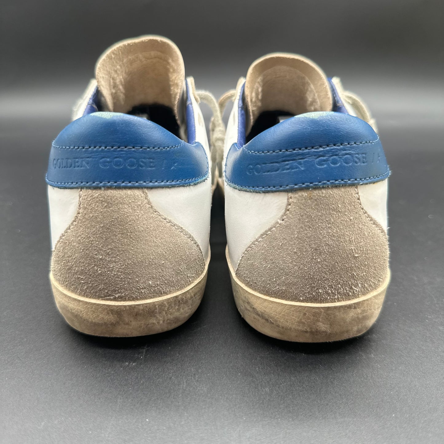 Golden Goose Superstar - Blanc Beige Bleu J035