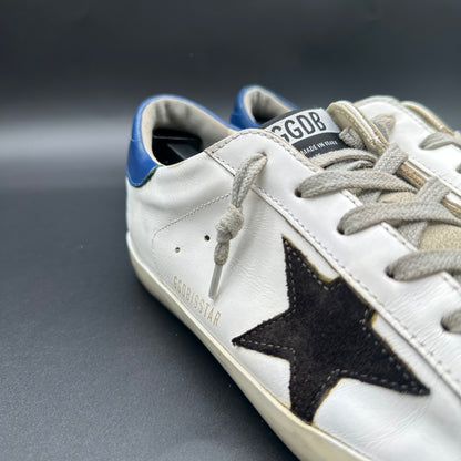 Golden Goose Superstar - Blanc Bleu Noir C1385