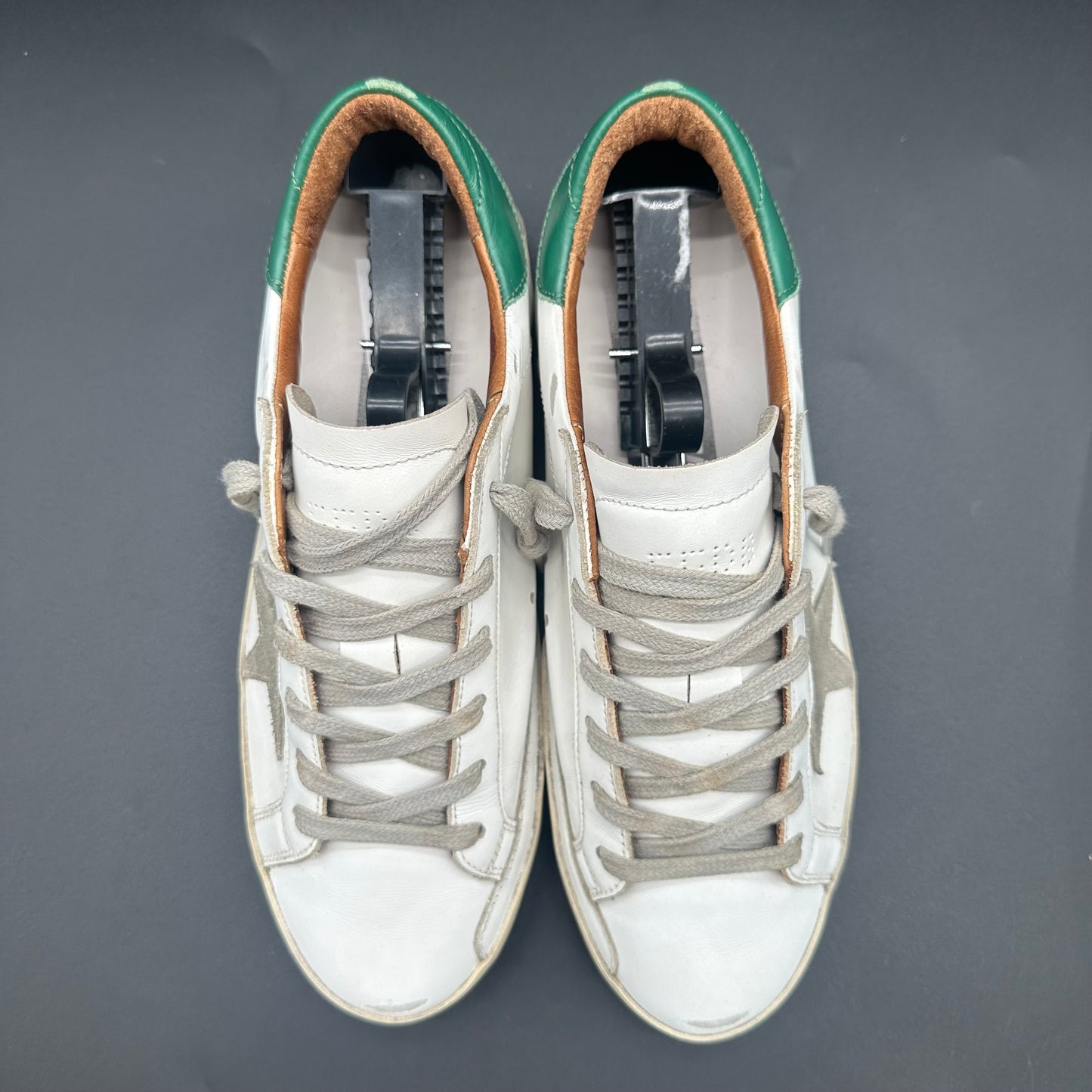 Golden Goose Superstar - Blanc Vert Beige C1291