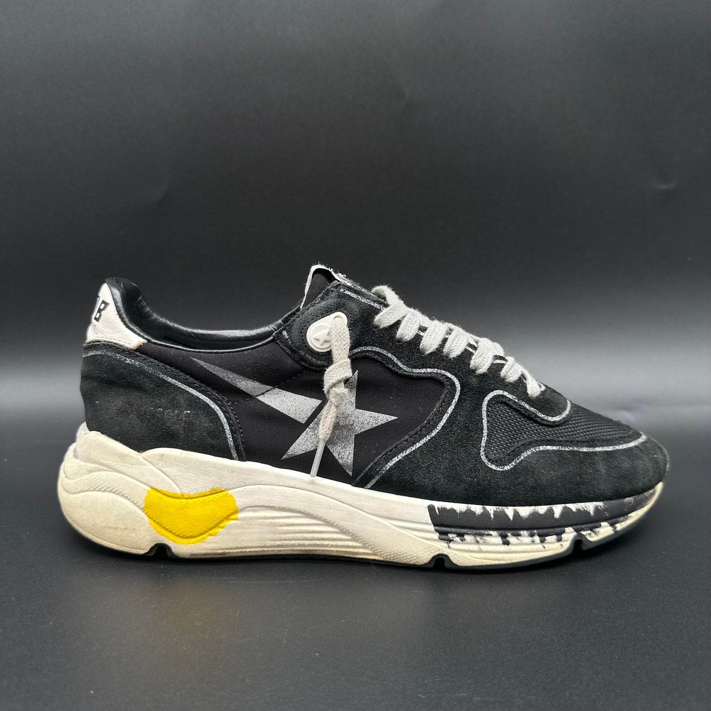 Golden Goose Running - Noir Blanc K27
