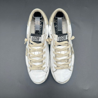 Golden Goose Superstar - Blanc Or J024