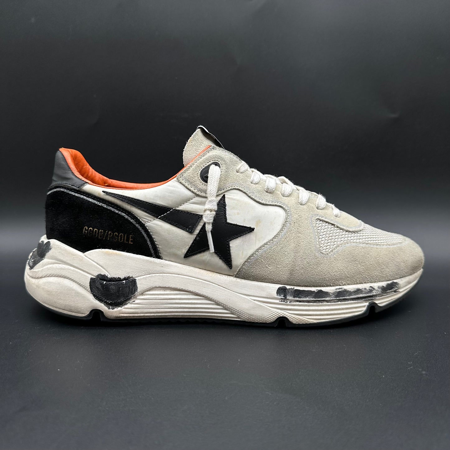 Golden Goose Running - Beige Noir Orange C1435