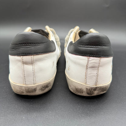Golden Goose Superstar - Blanc Noir Paillette C1091