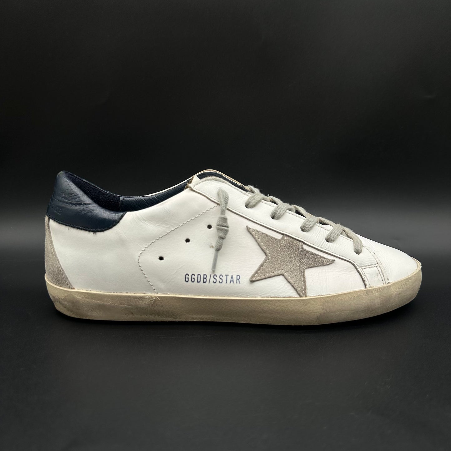 Golden Goose Superstar - Blanc Bleu Beige C1377