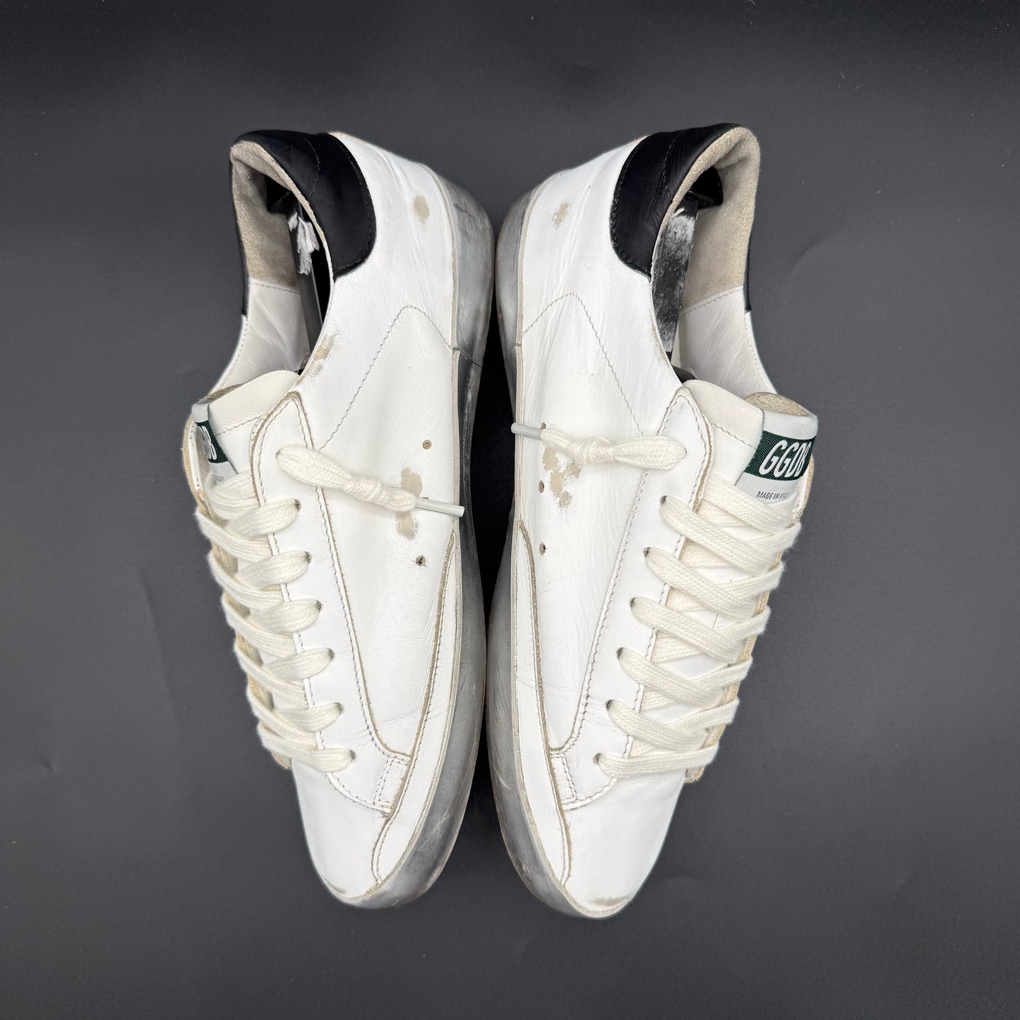 Golden Goose Superstar - Blanc Noir C857