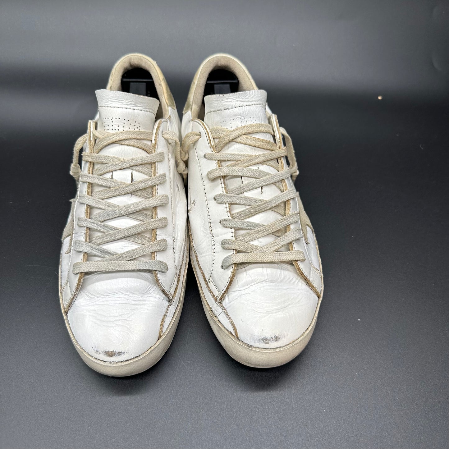 Golden Goose Superstar - Blanc/Gris ▪️