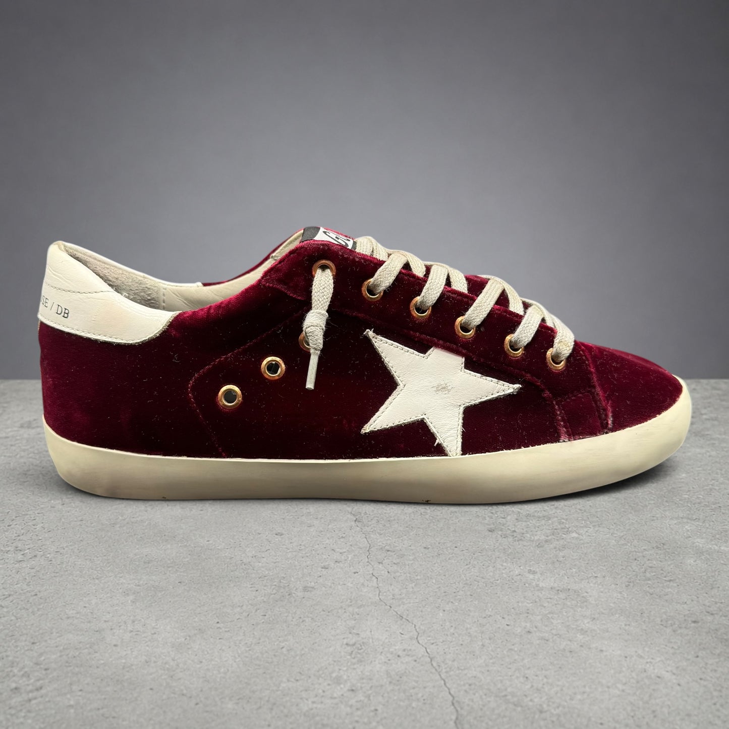 Golden Goose Superstar - Bordeaux Blanc J037