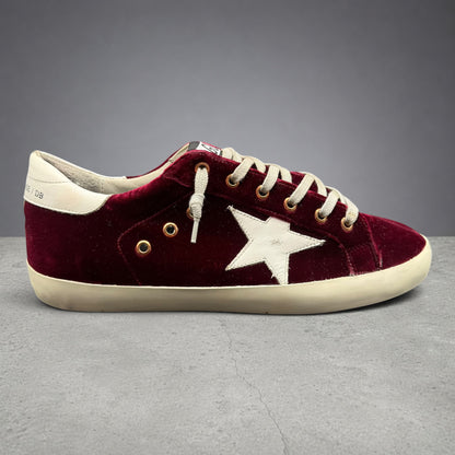 Golden Goose Superstar - Bordeaux Blanc J037