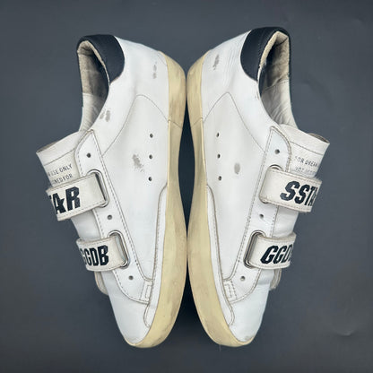 Golden Goose Old-School - Blanc Noir Beige C1295