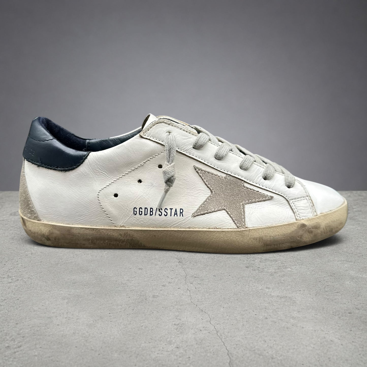 Golden Goose Superstar - Blanc Beige Bleu C1394