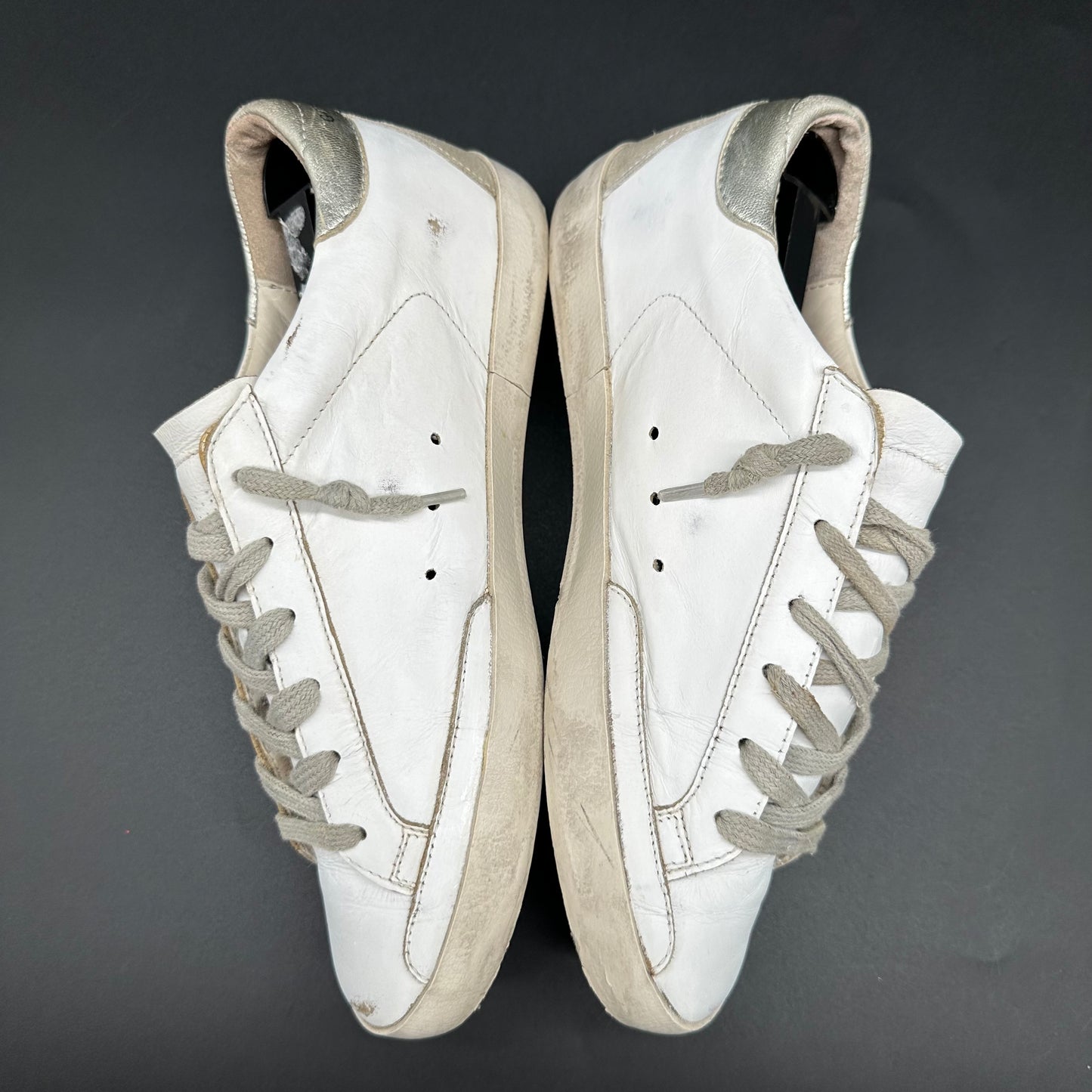 Golden Goose Superstar - Blanc Beige Or J019