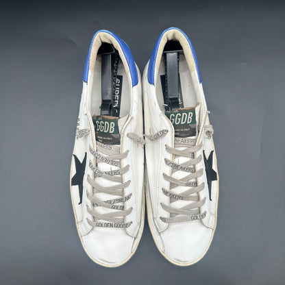Golden Goose Superstar - Blanc Bleu Noir C1370