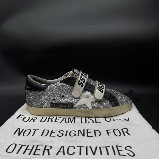 Golden Goose Old School - Argent/ Paillettes ▫️